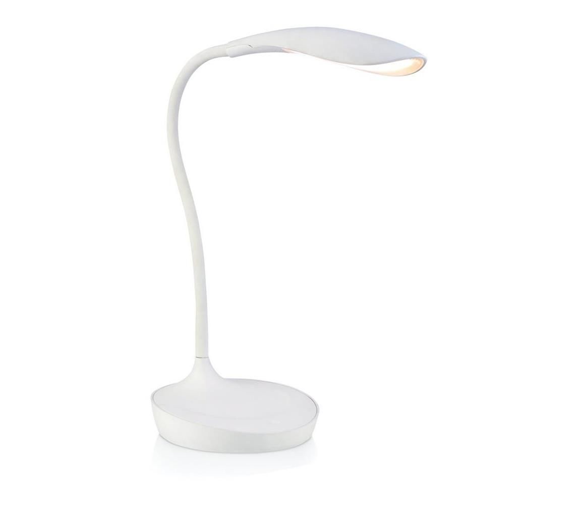 Markslöjd 106093 - LED Stmievateľná stolná lampa s USB SWAN LED/4,6W/230V