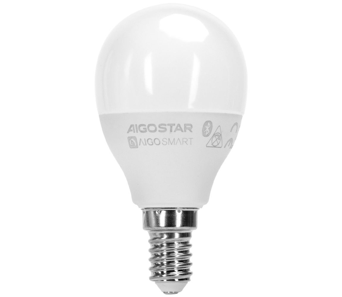 LED RGBW Žiarovka G45 E14/4,9W/230V 2700-6500K - Aigostar