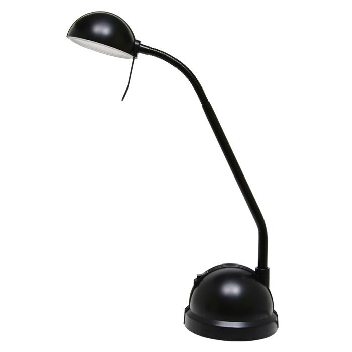 Stolová LED lampa 8W čierna