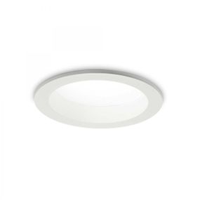 Ideal Lux 193533 LED zápustné stropné bodové svietidlo Basic wide 1x20W | 1900L | 3000K | IP44 - biela