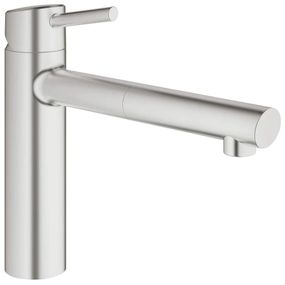 Grohe Concetto - Páková drezová batéria, supersteel 31129DC1