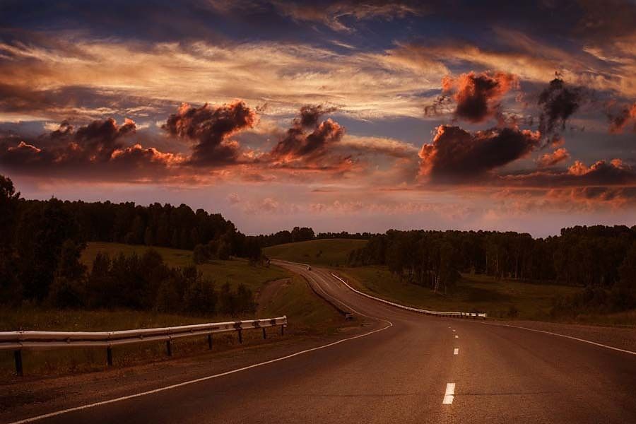 Fototapeta Krajinky - Autostráda 3217 - samolepiaca