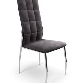Jedálenská stolička K416 Halmar Sivá