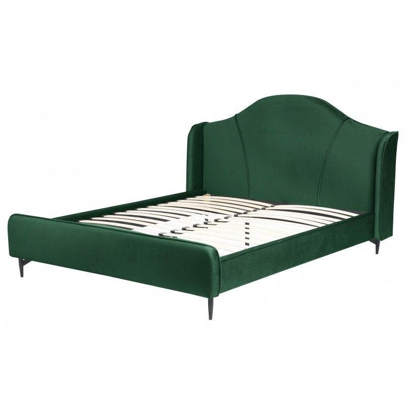 Čalúnená posteľ Sunrest 160x200 zelená