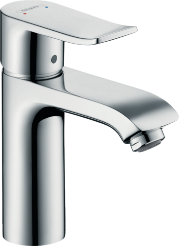 Hansgrohe Metris - Páková umývadlová batéria 110 LowFlow 3,5 l/min bez odtokovej súpravy, chróm 31204000