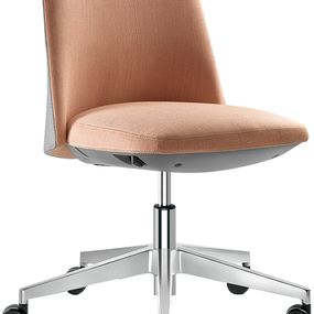 LD SEATING Kancelárske kreslo MELODY DESIGN 775-FR,F40-N6, kríž hliník leštěný