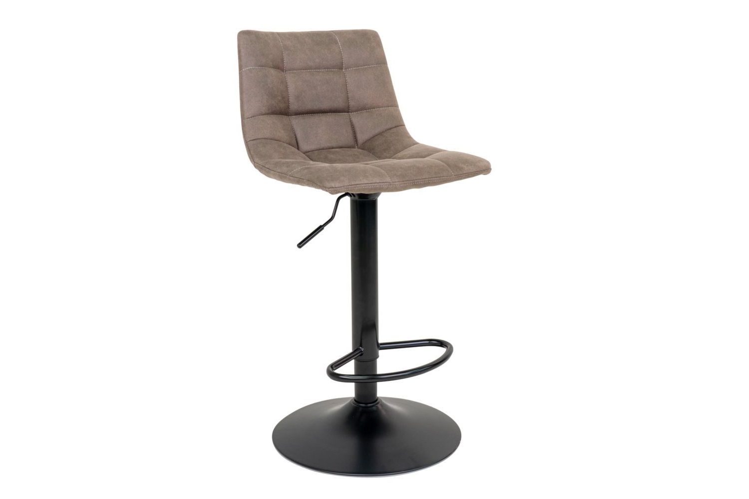 Dizajnová barová stolička Dominik svetlohnedá