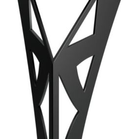 RMP Nábytková nožička Tartaros 20 cm čierna NOHA018/20