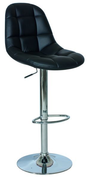 Barová stolička C-198 (čierna)