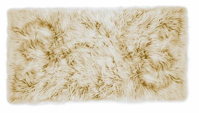 Kusový koberec s vysokým vlasom OMBRE 80 x 140 cm - horčicový