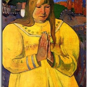 Young Christian Girl Obraz Paul Gauguin zs17288