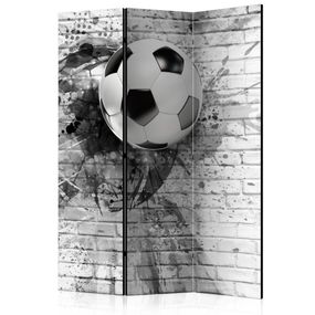 Paraván Dynamic Football Dekorhome 135x172 cm (3-dielny)