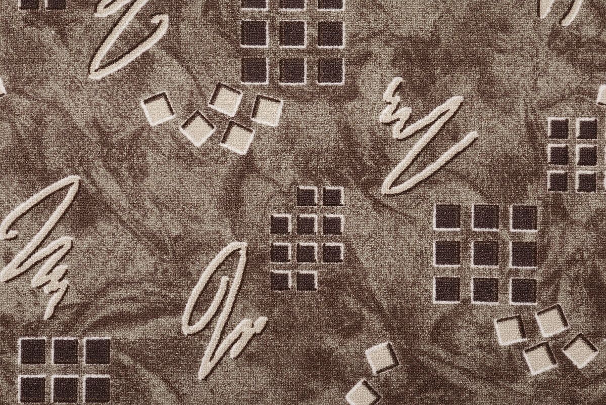 Sintelon koberce AKCIA: 350x360 cm Metrážny koberec Roines brown - Bez obšitia cm