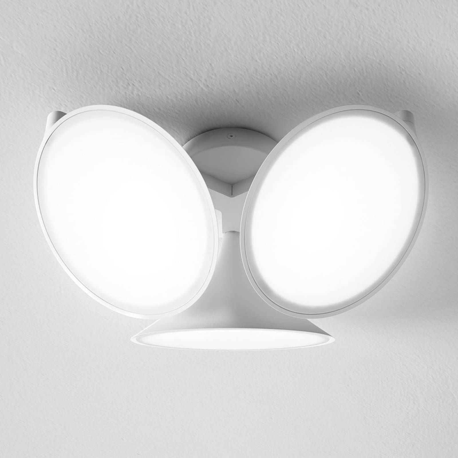 Axo Light Axolight Orchid stropné LED svietidlo, biele, Obývacia izba / jedáleň, hliník, 10W, K: 17.7cm