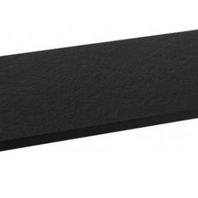 POLYSAN - DELONIX polička na vaňu, 86x20 cm, čierna 73313