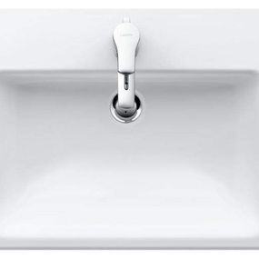 Laufen Pro S - Zápustné umývadlo, 560 mm x 440 mm, 1 otvor na batériu, s LCC, biela H8189634001041