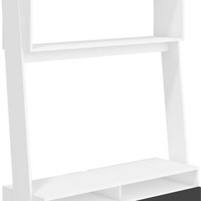 WIP TV stolík RACK|  09 Farba: Biela / čierny lesk