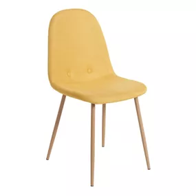 Súprava 2 žltých jedálenských stoličiek Bonami Essentials Lissy