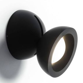 Axo Light Axolight DoDot nástenné LED svietidlo čierne 15°, Obývacia izba / jedáleň, hliník, 17.5W, K: 12.7cm