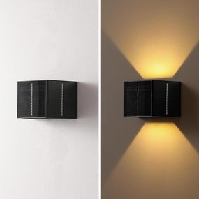 Brilagi - LED Solárne nástenné svietidlo so senzorom SOLAR CUBE LED/2W/3,2V IP54