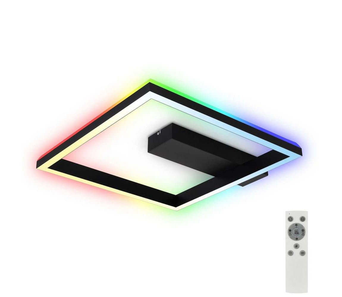 Brilo - LED RGBW Stmievateľný prisadený luster FRAME LED/18W/230V 2700-6500K+ DO