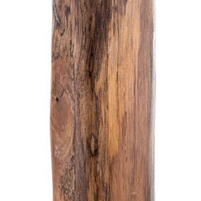 Nino Leuchten Stojaca lampa Norin s rámom z eukalyptového dreva, Obývacia izba / jedáleň, eukalyptové drevo, textil, E27, 40W, K: 130cm