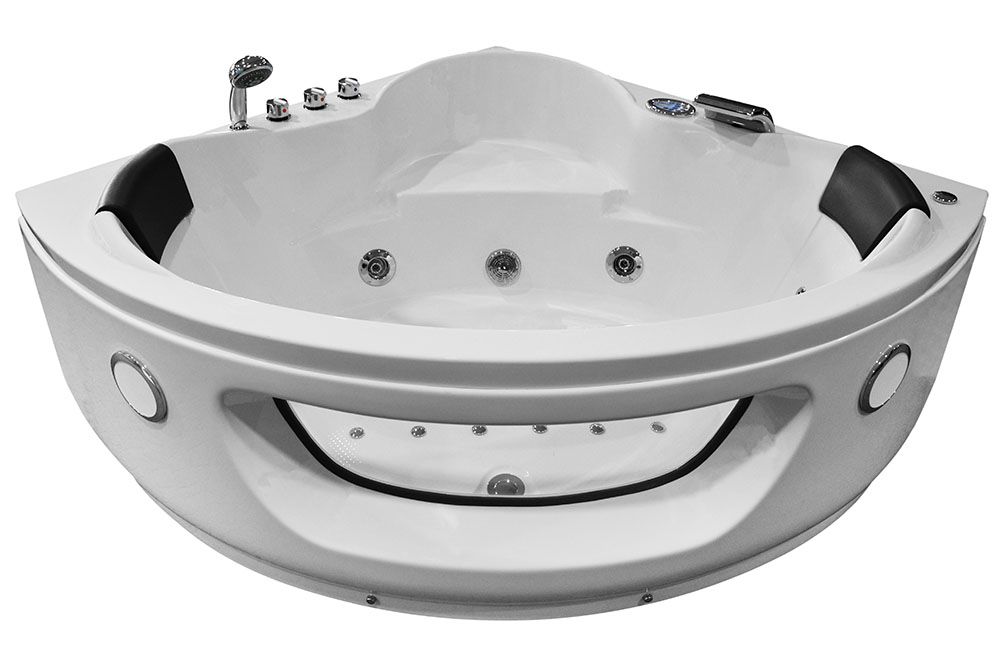 M-SPA - Kúpeľňová vaňa s hydromasážou PLUS pre 2 osoby 140 x 140 x 68 cm