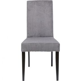KARE Design Čalouněná jídelní židle Econo Cord - šedá