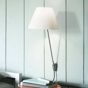 Luceplan Costanzina nástenné svetlo hliník biele, Obývacia izba / jedáleň, hliník, polykarbonát, E14, 42W, K: 54cm