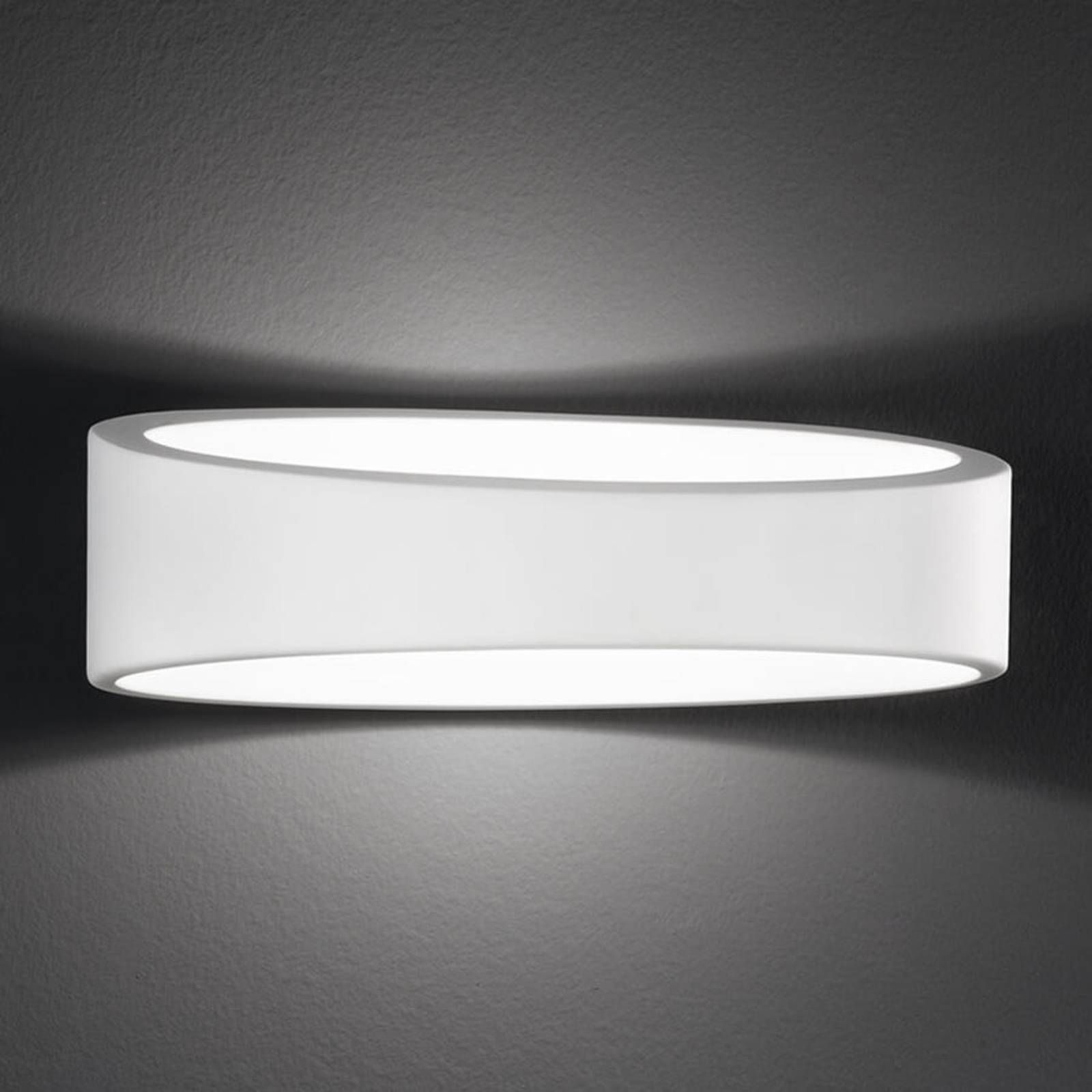 austrolux by Kolarz KOLARZ Discus – moderné nástenné svietidlo, Obývacia izba / jedáleň, keramika, G9, 75W, L: 35 cm, K: 11cm
