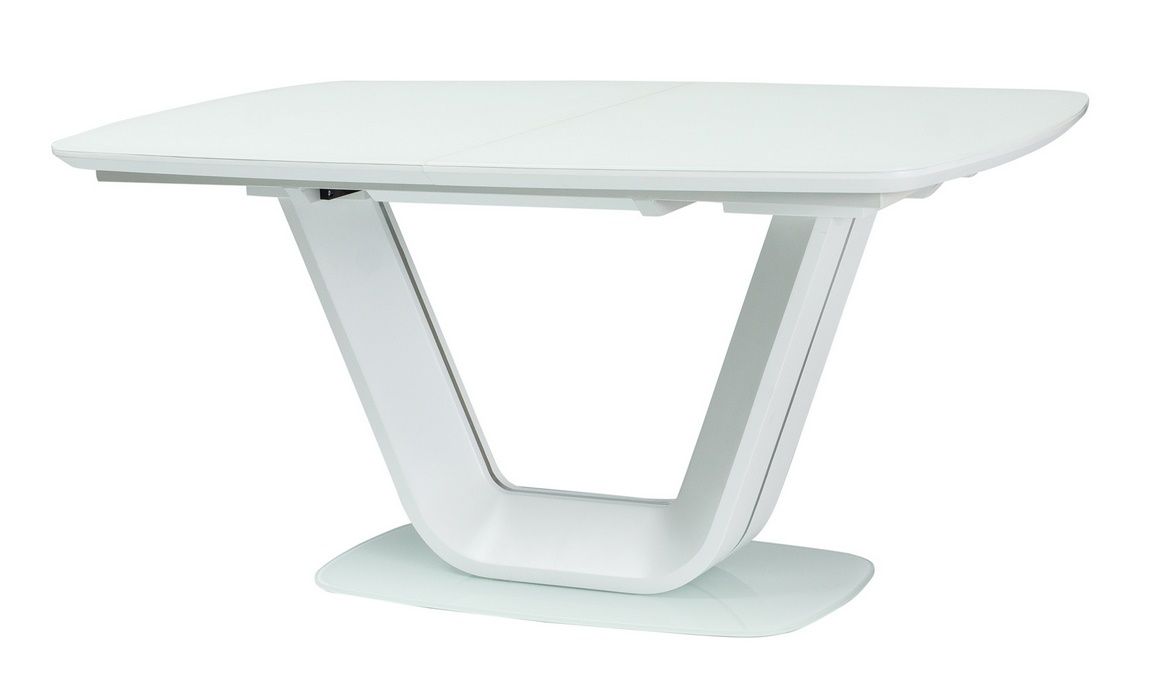 Signal Jedálenský stôl rozkladací 140x90 ARMANI biely