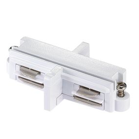 Nordlux Konektor pre prívodnú koľajnicu Link, biely, PVC, P: 6.5 cm, L: 3.5 cm, K: 1.8cm