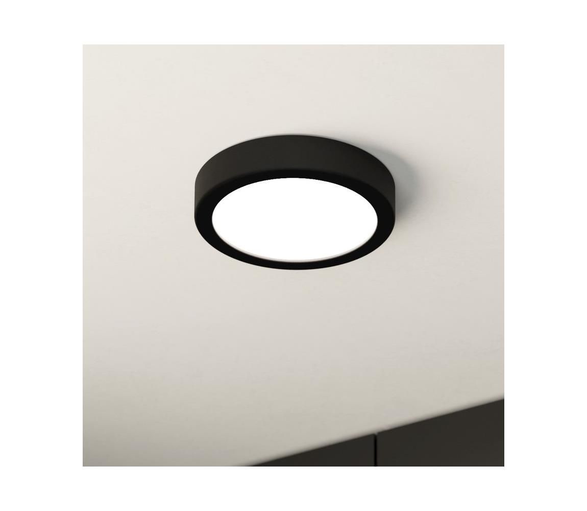 Eglo 900637 - LED Kúpeľňové stropné svietidlo FUEVA LED/11W/230V IP44 čierna