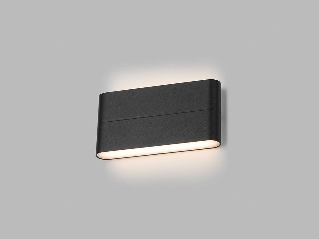 LED2 5131134 LED vonkajšie nástenné svietidlo Flat L 2x6W | 3000K | IP54