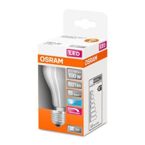 OSRAM Superstar LED žiarovka E27 11W 4000K stmieva, E27, 11W, Energialuokka: D, P: 10.5 cm