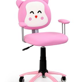Detská stolička Kami ružová