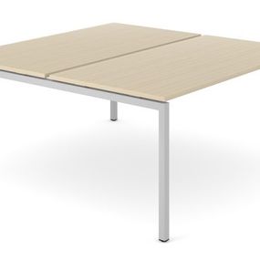 NARBUTAS - Dvojmiestny pracovný stôl NOVA U 120x144