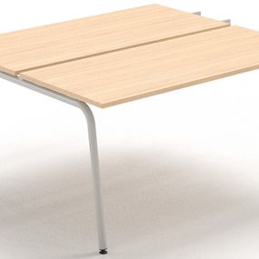 NARBUTAS - Dvojmiestny prídavný stôl ku skrini ROUND 120x144 cm