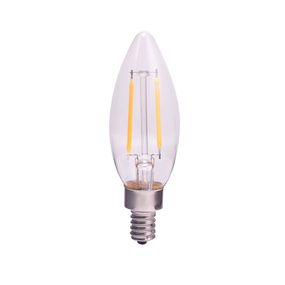 LUTEC 9700357000 LONDON LED žiarovka E14 2W 2700K priehľadná