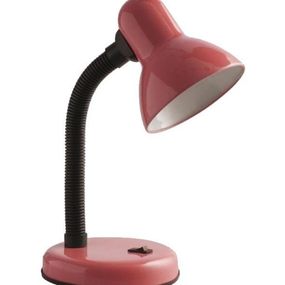 Stolná lampa GTV LB-RIOE27-42 Rio červená