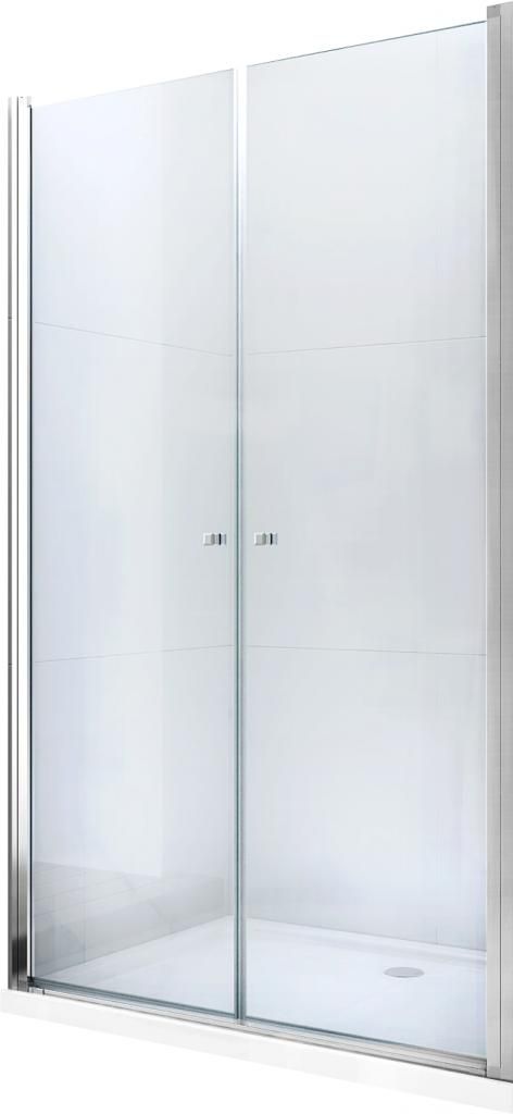 MEXEN - Texas sprchové dvere krídlové 100 cm, transparent, chróm 880-100-000-01-00
