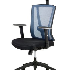 Autronic, kancelárska stolička, KA-H110 BLUE