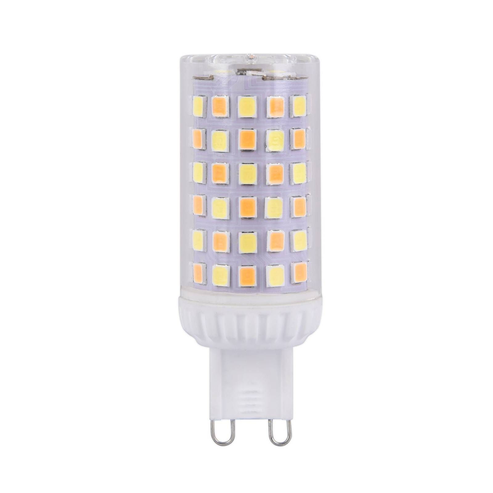 PRIOS Smart LED kolík G9 4W tunable white WiFi Tuya, hliník, keramika, G9, 4W, Energialuokka: F, P: 6.5 cm