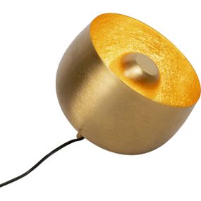 KARE Design Lampa Apollon Smooth - zlatá, Ø50cm