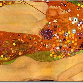 Obraz Gustav Klimt Water Snakes II zs16816
