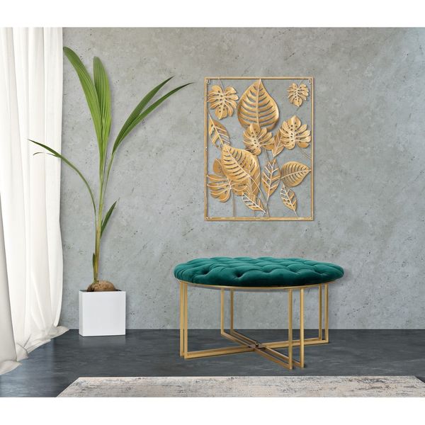 Kovová nástenná dekorácia 60x80 cm Jungle - Mauro Ferretti
