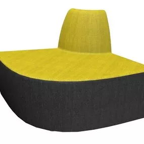 LD SEATING kreslo CLUB CL-DRO90, roh 90° vnější