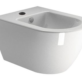 Pura 8864111 bidet závesný 50x36 cm, ExtraGlaze