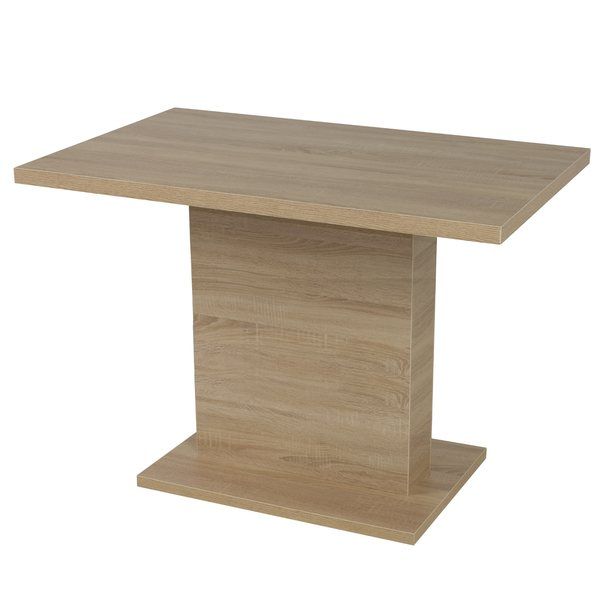Sconto Jedálenský stôl SHIDA 1 dub sonoma, šírka 110 cm