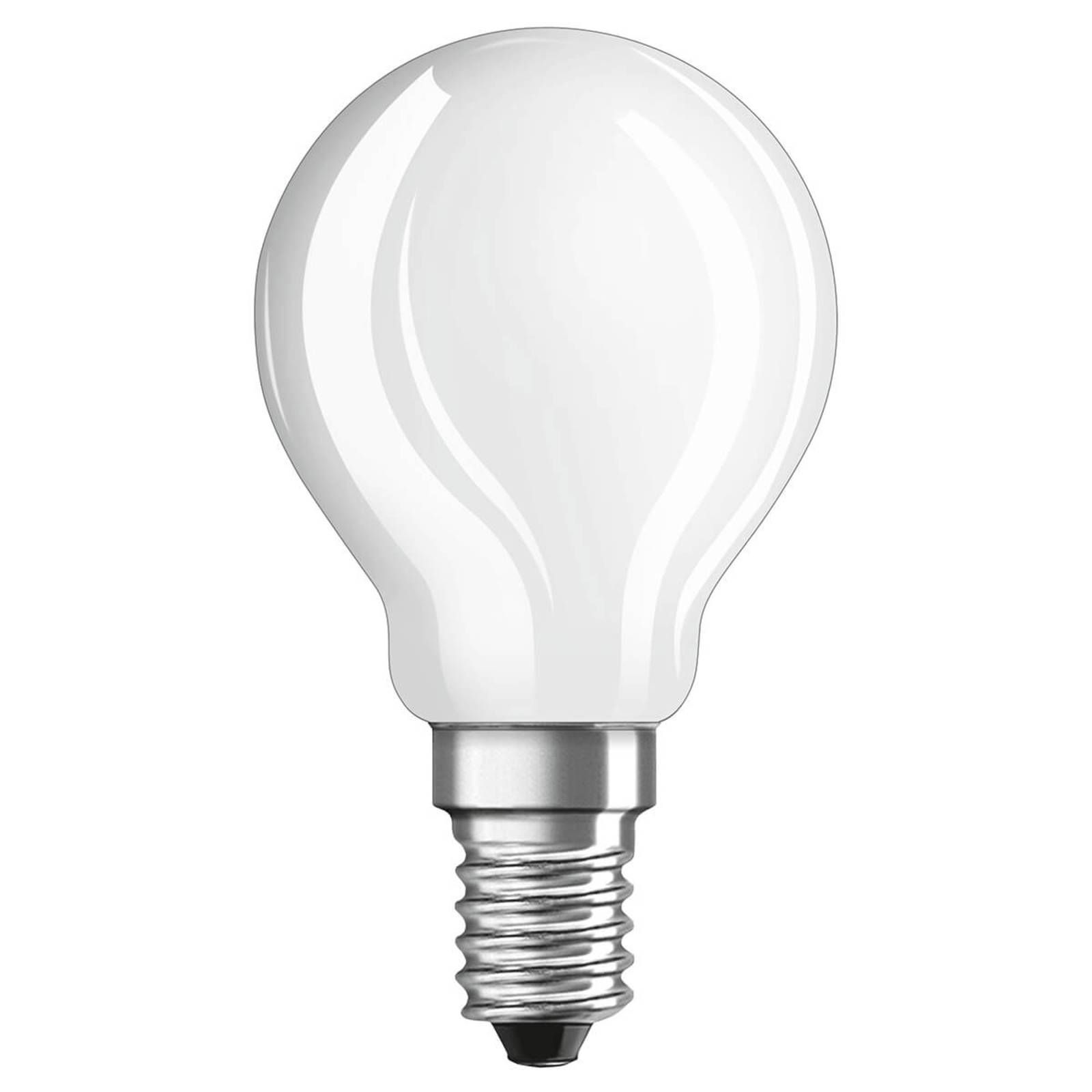 OSRAM kvapková LEDE14 4W denné svetlo matná, E14, 4W, Energialuokka: E, P: 7.7 cm